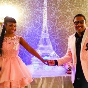 PINK, LACE TUTU STYLE DRESS